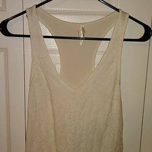 Off white-cream lace top